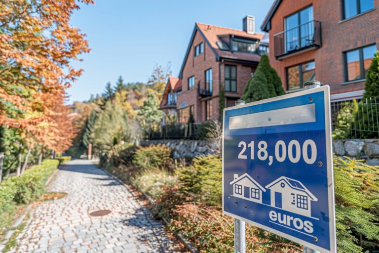 Prévoir 218 000 euros en moyenne pour acquérir un bien immobilier